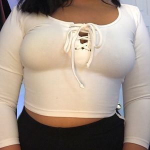 Lace up Top